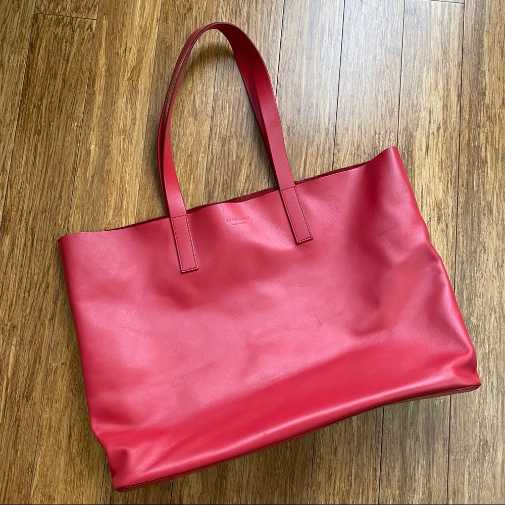 EVERLANE leather Market tote